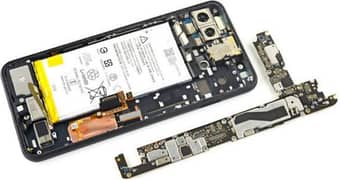 Pixel 4XL 6/128 Approved Board, battery, camera, spare parts