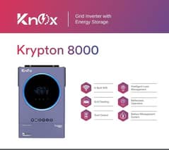 Knox krypton 8000 6kw Hybrid Solar inverter