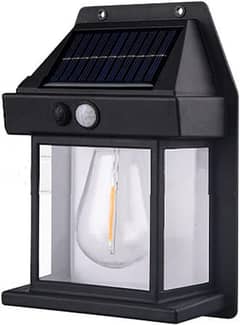 Solar Tungsten Filament Lamp Outdoor Waterproof Intelligent Night Ligh