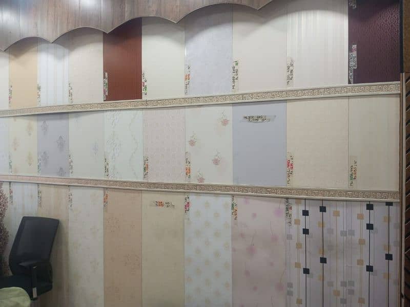 Pvc wall panels / Wpc panel/ wallpaper/ vinyl flooring /False ceiling 11