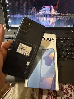 oppo A16 with box charger urgent sale