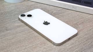 Iphone 14 plus white color with box