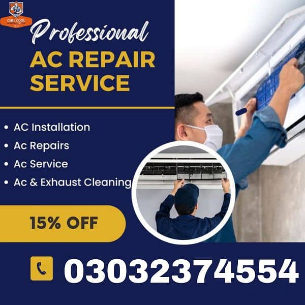 AC Repairing AC Service AC Installation  Fridge & Deep Freezer Repair 1