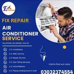 Ac Service Ac Repairing Ac Installation & Fridge & Deep Freezer Repair