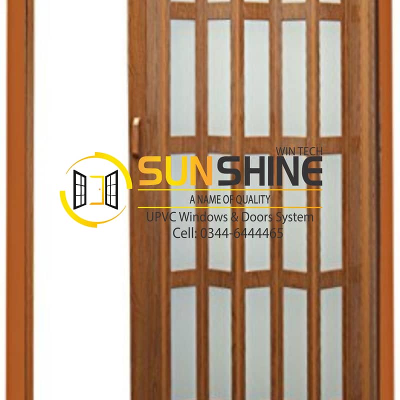Create Flexible Spaces with Sunshine Wintech's PVC Shutter Doors 4