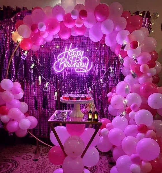 birthday Decoration | party Decoration | Event Decor | customize theme 7