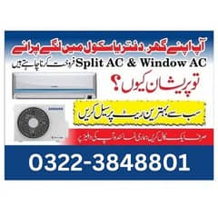 AC Split/Split AC/Window AC/Inverter ac/bateries/fan ( Scrap) sale