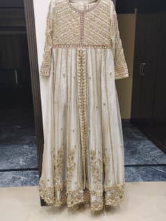 Fancy Bridal Maxi Golden Color (Wore Once Only)