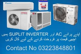 Split ac/airconditioner/Window ac/inverter ac/old ac runing ac scrp