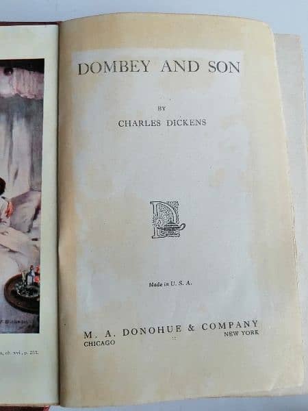 Antique books of Charles Dickens 7