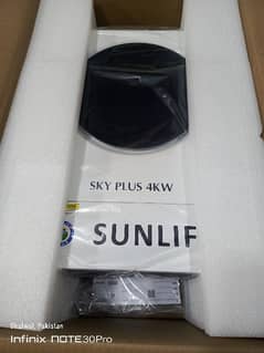 Sunlife Solar Inverter Sky Plus Pv5000 4Kw Hybrid Bult In WiFi