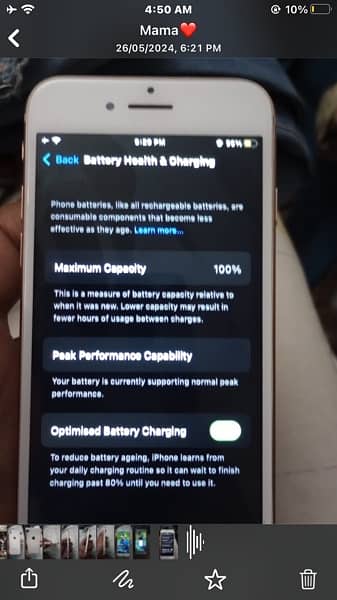 iphone 8 Non pta  100% battery Health 64 gb 8
