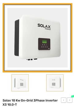 solax inverter 10kv on gride 3 phase for sale