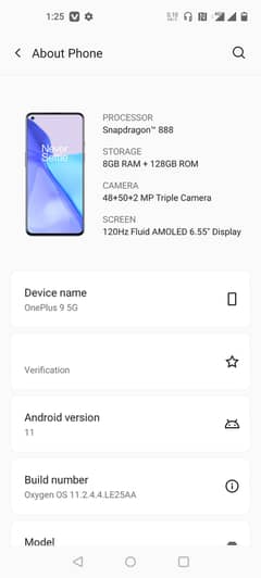 OnePlus 9 urgent sale condition 10by 10