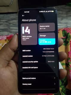 I want to sale my redmi 11lite 10by11 condition 6+5 128gb