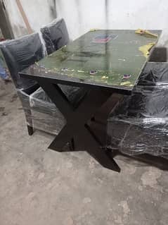 Dining Tables For sale 4 Seater\ 4 chairs dining table\wooden dining