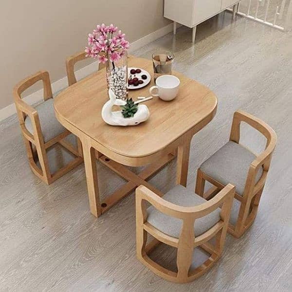 Dining Tables For sale 4 Seater\ 4 chairs dining table\wooden dining 10