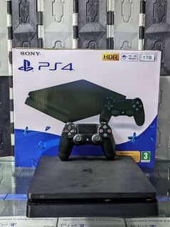 ps4 slim 1TB used available in good condition