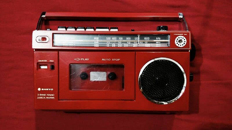 vintage Sanyo Tape recorder 50 years old Made in Japen 6