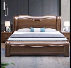 Solid seesham wood bed set (Inspection k liya jis mrzi ko sath lain)