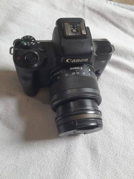 Canon EOS M50 Mirrorless Digital Camera with 15-45mm Lens 1
