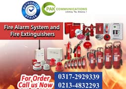 Fire Alarm System & Fire Extinguisher (Authorized Dealer)