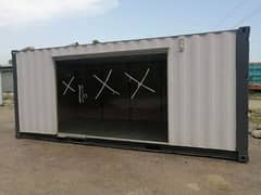 Shower office container|Porta cabin|Prefab structure with 4 wheel