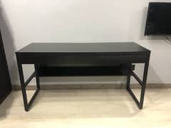 Gaming Table Study Table Black 5 Feet Length With Drawers