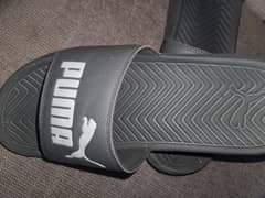 Puma and Under Armour slipper