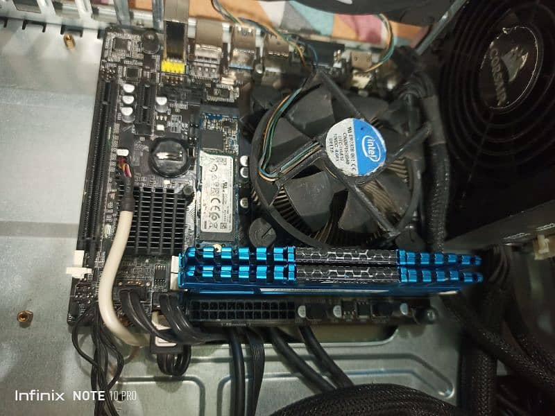 3770 i7 3rd Custom Build ready gaming pc nvme support Mobo w o gpu 1