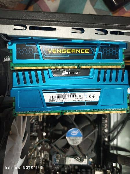 3770 i7 3rd Custom Build ready gaming pc nvme support Mobo w o gpu 5