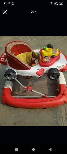 baby walker all ok used condition 1