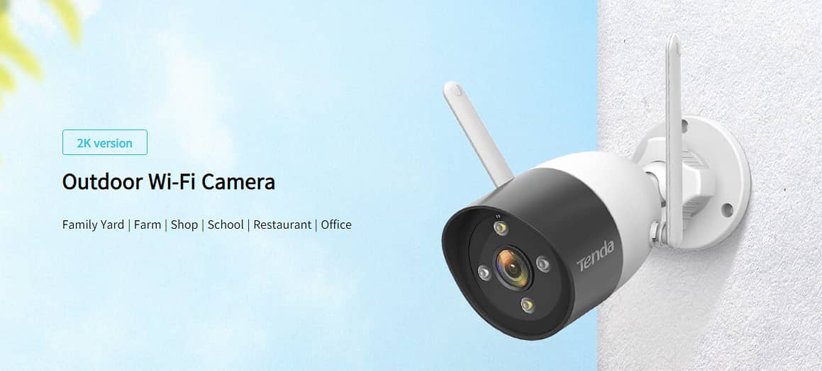 Tenda CT6  Wi-Fi 2K Camera (including COD charges) 0