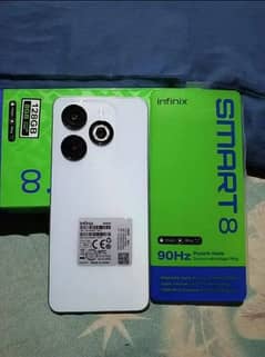 infinix smart 8 8gb+64gb just box open zero phone