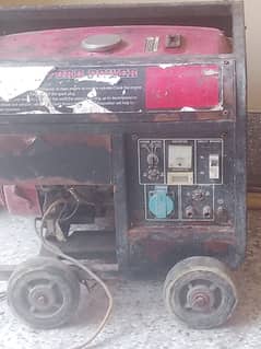Gas and petrol generator
