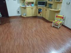 PVC Floor Wooden Texture Tiles' Laminated Wooden Floor .
