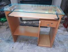 Computer Table with Glass top for Sale