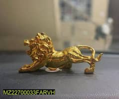 Golden lion for Decoration piece