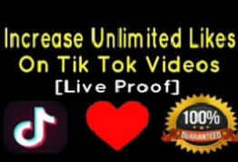 TikTok unlimited like and follower course Available.