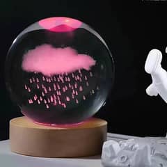 Lamp / crystal lamp ligh / Moon 3D Crystal Ball Night Lamp