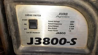 3 Kva JASCO (J3800-S) New Condition