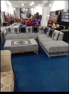 L shape sofa set / 6 seter sofa / furniture / sofa set