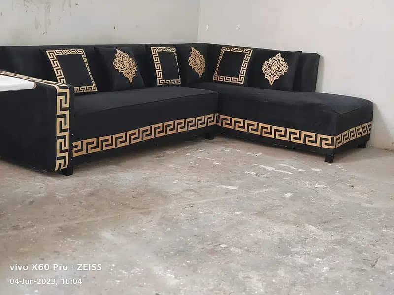 L shape sofa set / 6 seter sofa / furniture / sofa set 1