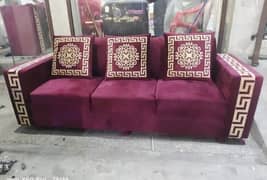 3 seater sofa set / poshish sofa /  corner sofa