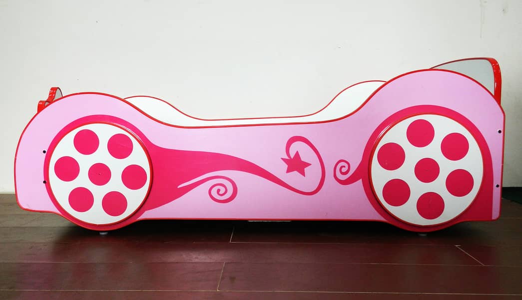 Girls Car Bed for Bedroom Sale in Pakistan, Hello Kitty Bed for Girls 1