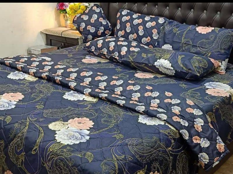 7pc comforter set with blanket 14