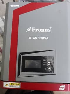fronus titan  3:3 Kva inverter  impoted not local i  Made  10/10