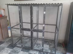 4 portion iron brand new cage available height 5feet width 5feet