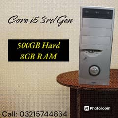 Dell Core i5 3rd Generation - 8GB RAM