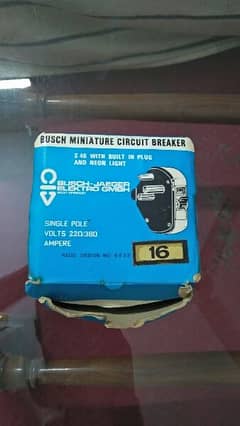 Busch S46 Saftey Circuit Breaker 16Amp Germany